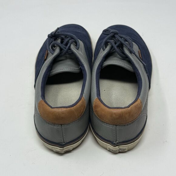 Vans Era 59 California Shoes Mens 10 Blue Gray Suede Leather Skate Sneakers - Picture 9 of 16